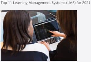 uQualio among Top 11 Learning Management Systems 2021