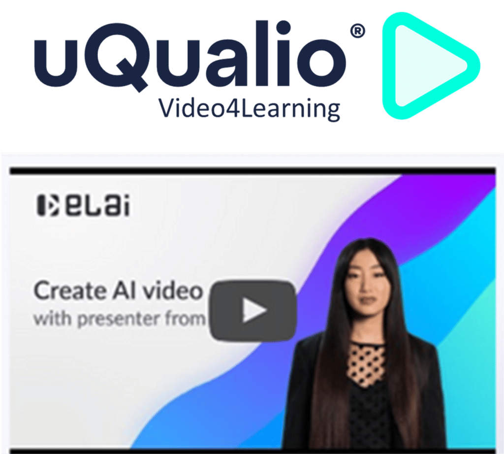 uqualio is now integrating with elai for creating ai videos
