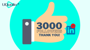 Milestone reached - 3000 followers on Linked