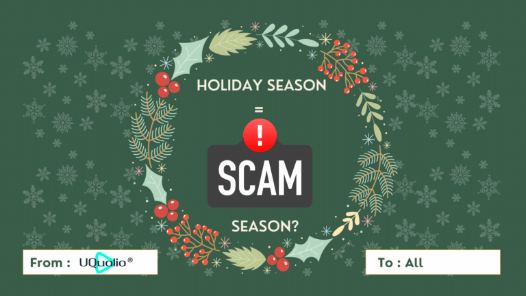 Holiday season is scam season