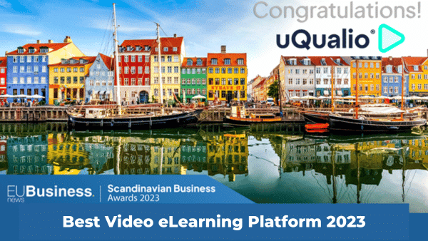 Scandinavian business awards Best Video eLearning Platform 2023 (600 × 338 px)
