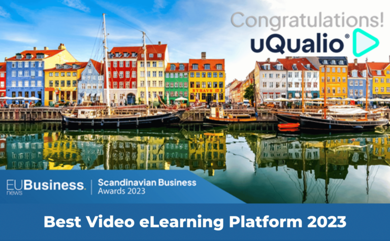 Scandinavian business awards Best Video eLearning Platform 2023