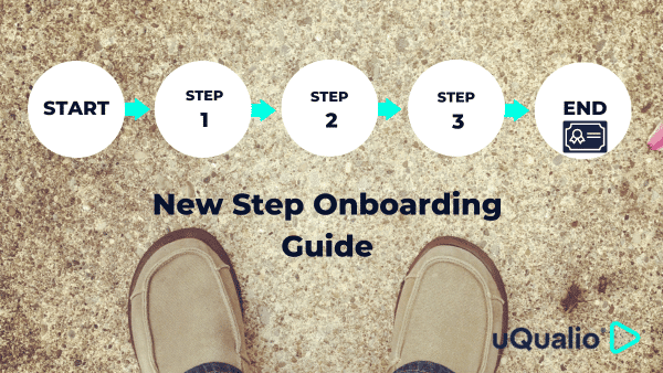 New onboarding steps guide in uQualio