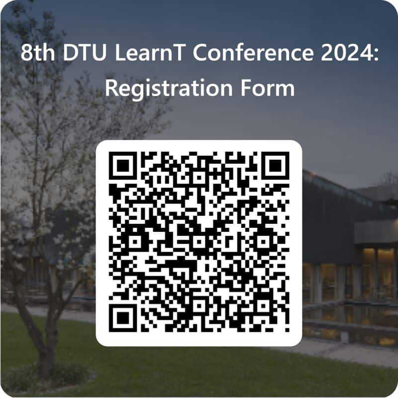 Join us at the DTU LearnT Conference 2024!|Join us at the DTU LearnT Conference 2024!