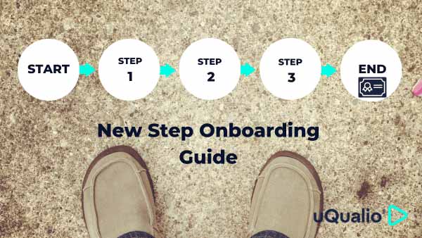 New onboarding steps guide in uQualio|