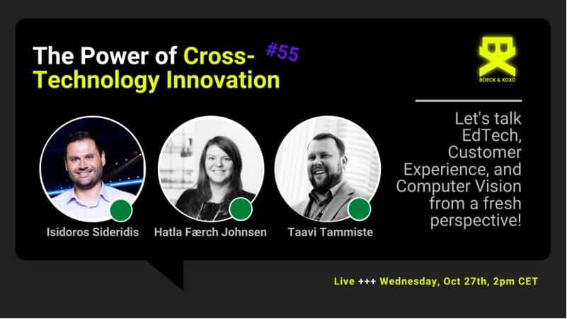 The Power of Cross-Technology Innovation panel discussion featuring uQualio's CEO