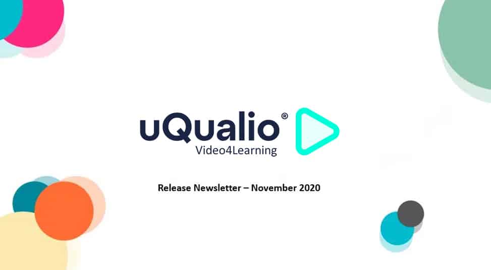 uQualio® Product News, November 2020