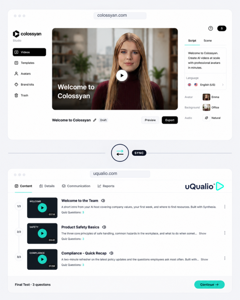 uQualio ecosystem how it works