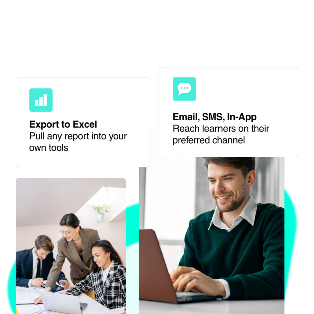 LMS Reporting, Analytics & Communication