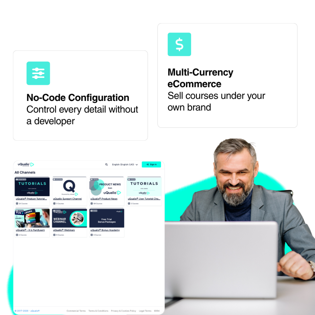 50+ configuration settings. Zero developer time. Your platform looks exactly the way you want - without a six-month build.