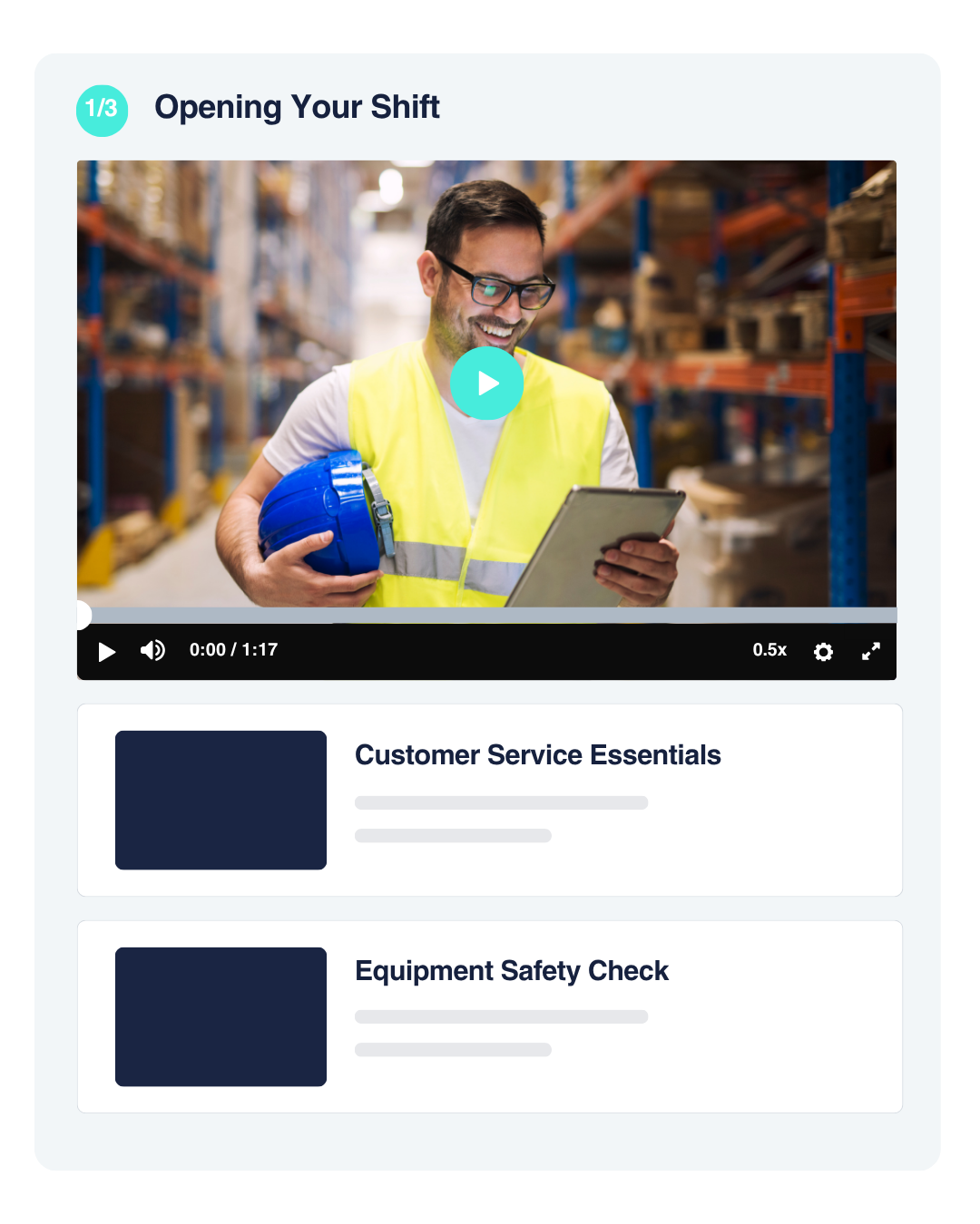 Train your frontline employees with video to ensure good customer service and health