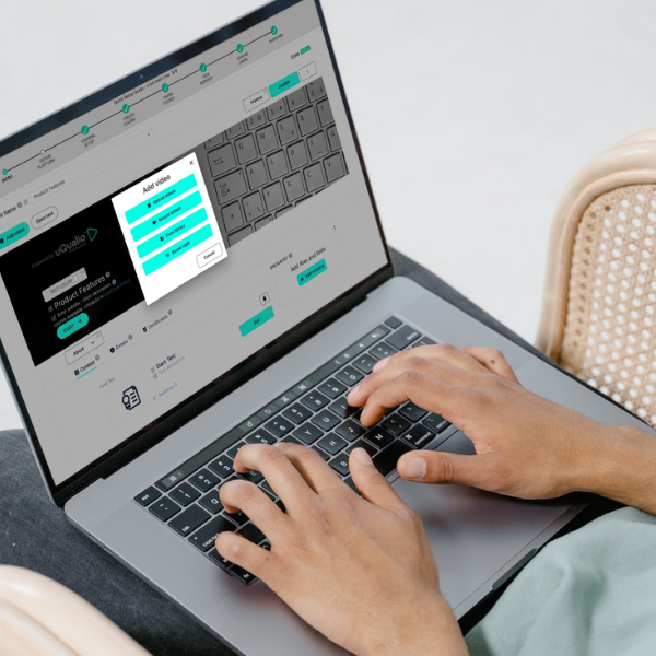 uQualio AI course creation features