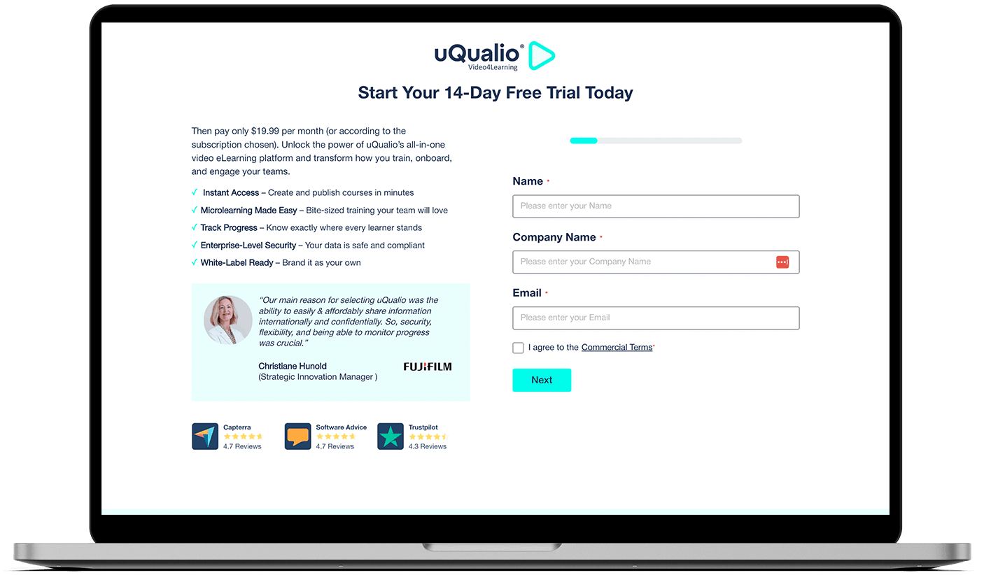Start 14-day Free Trial Today