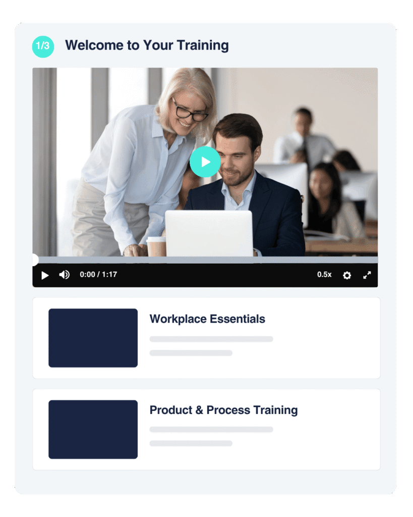 One platform for every kind of employee training