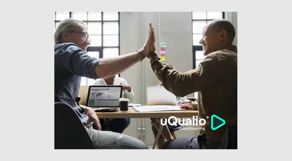 touching hands - uqualio logo, 5 reasons why you need a social learning platform