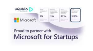 uQualio video4learning is ascale up in microsoft for startups program