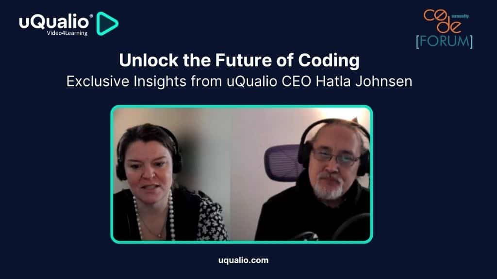 uQualio CO Hatla Johnsen Discuss the Future of Coding Education