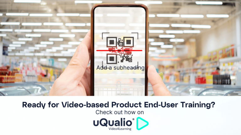 Video-based-Product-End-User-Training