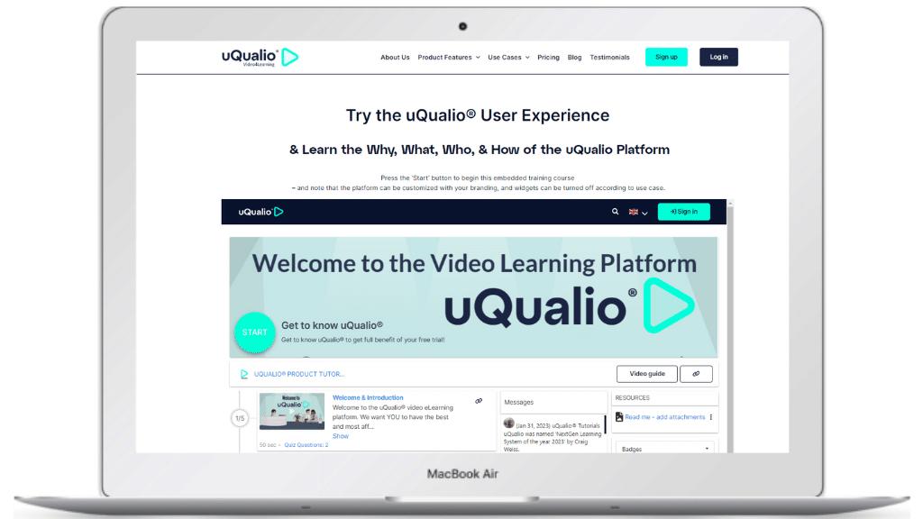 uqualio user experience