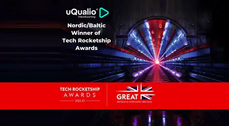 uQualio is tech rocketship awards winner Baltic and Nordic region
