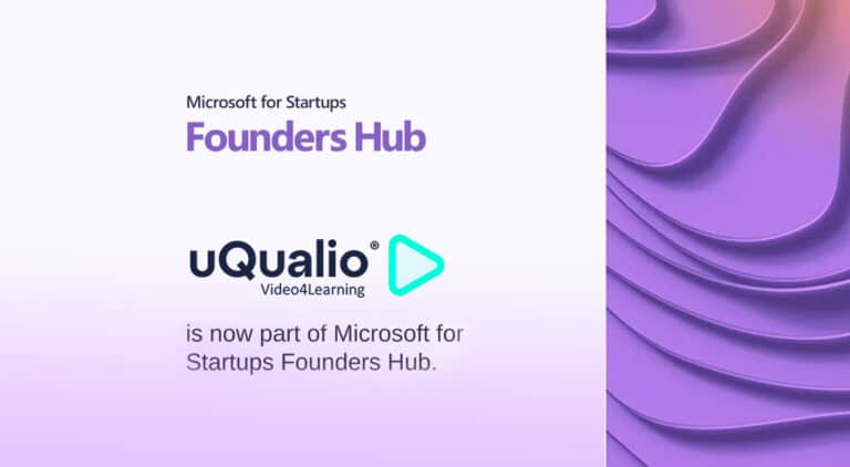 uQualio part of Microsoft Startups Founders Hub